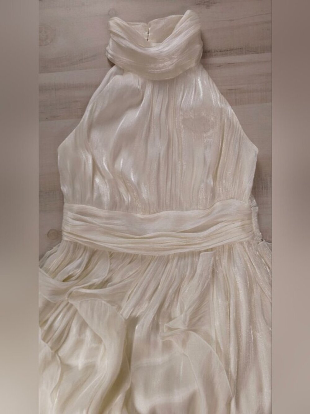 Ivory Metal Dress
